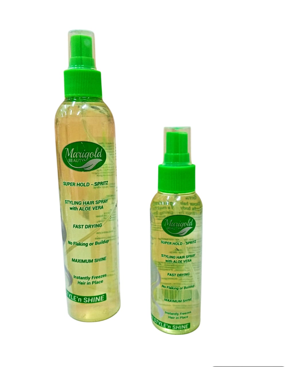 MariGold Styling Hair Spray with Aloe Vera