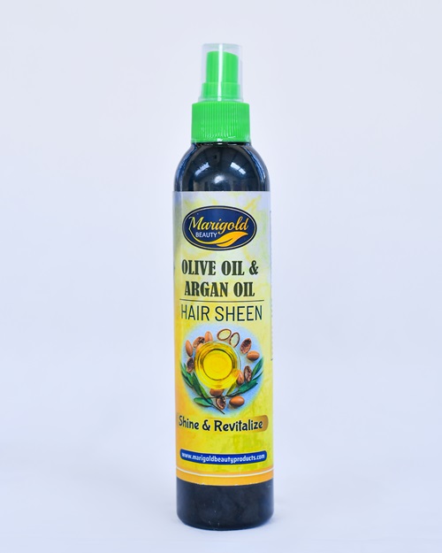 MariGold Olive Oil & Argan Oil Hair Sheen – 125g