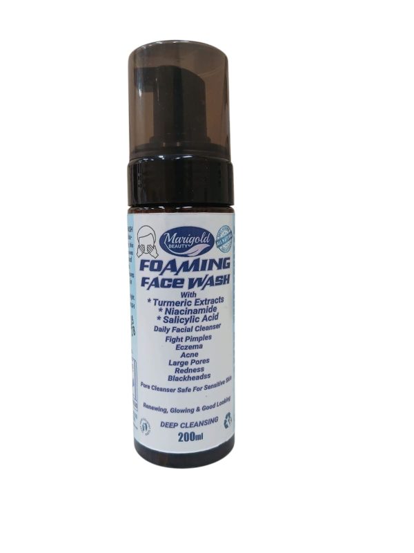 MariGold Foaming Face Wash with Turmeric Extracts, Niacinamide & Salicylic Acid